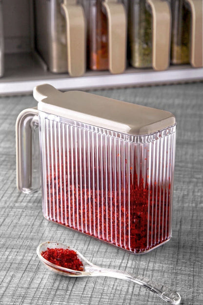 Pack de 12 Pots à Épices "Chef Master" – Mural & Organisé