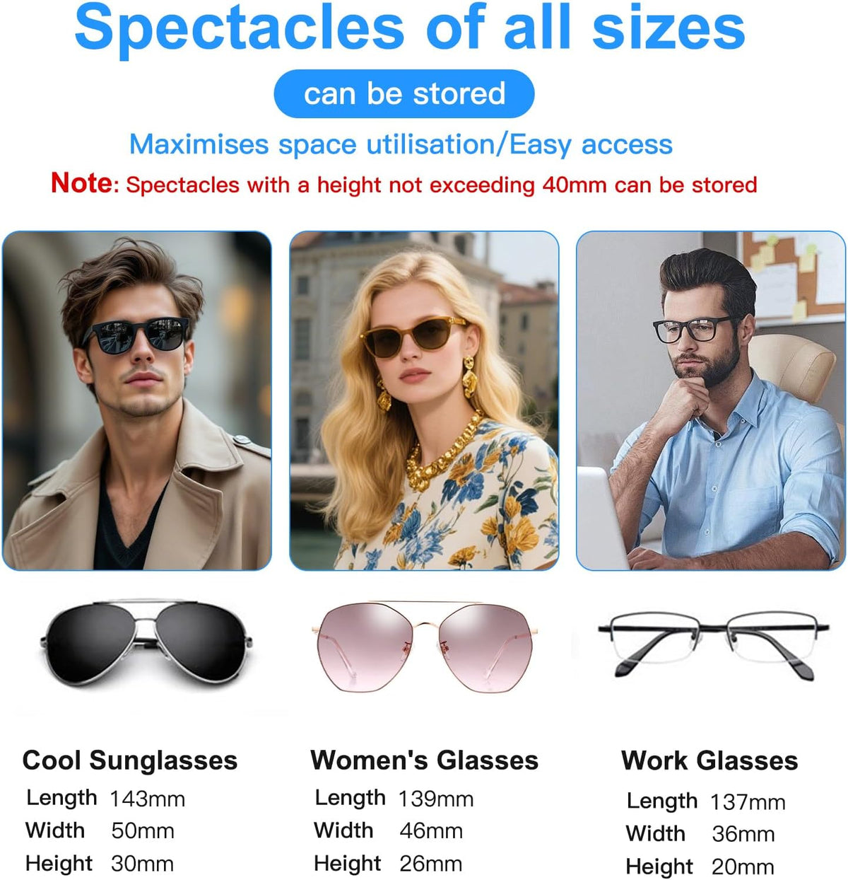 Boîtier à Lunettes pour Voiture – Fixation Stable & Ouverture à Une Main