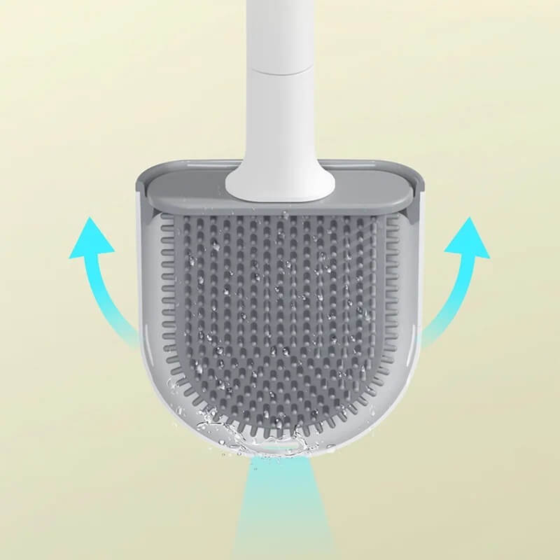 3 Balais de toilettes en silicone