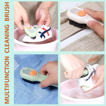 3 Brosse Nettoyante Multifonction pour Chaussures et Maison
