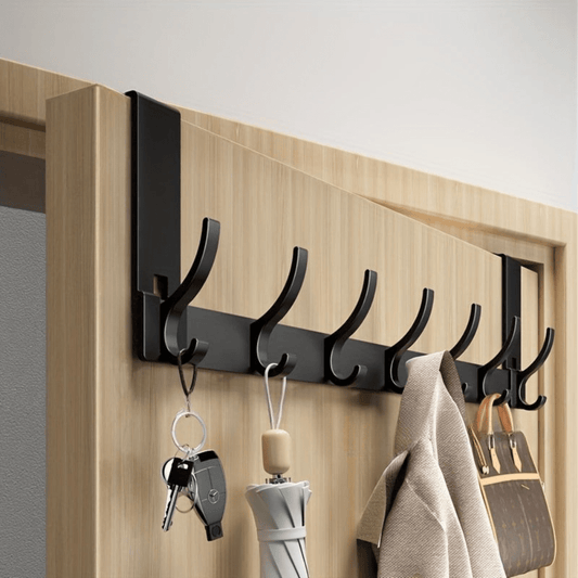 Crochet porte-vêtement en aluminium minimaliste