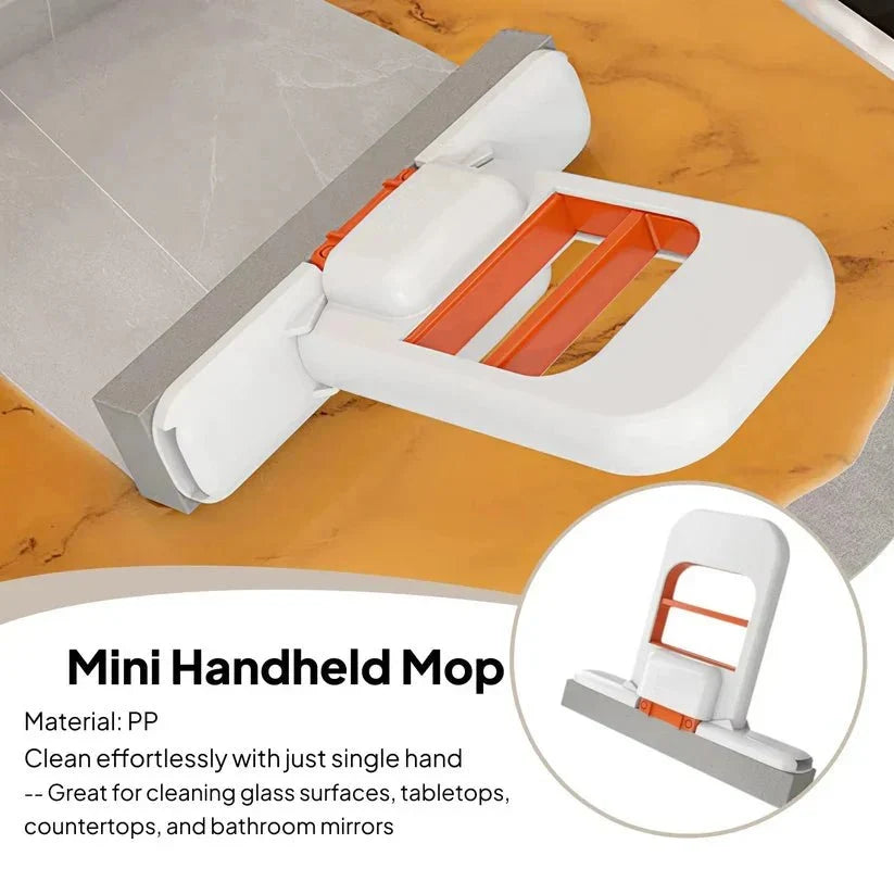 2 Mini serpillière portable mains libres pour un nettoyage facile